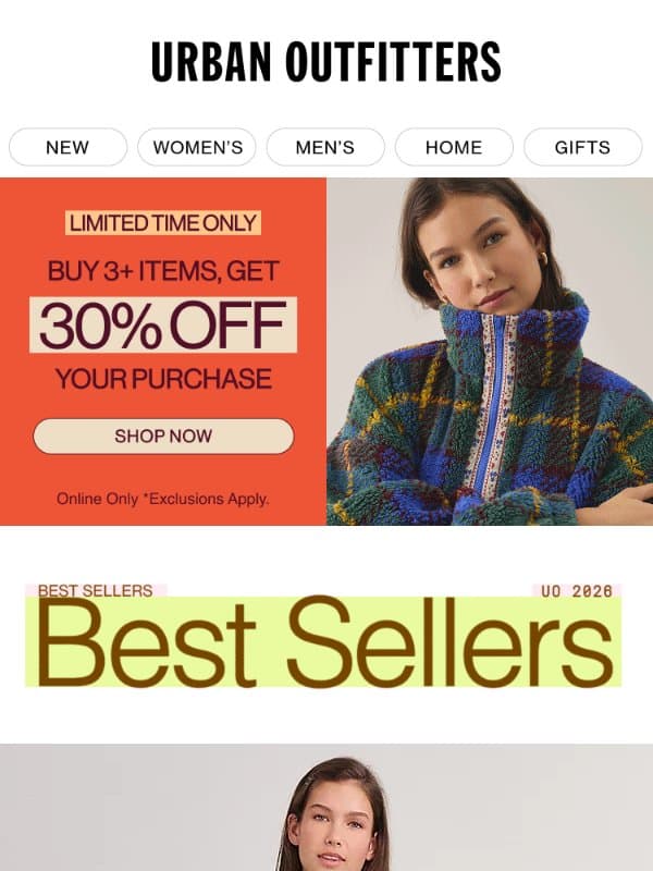 Trending for a reason 👀 email from Urban Outfitters
