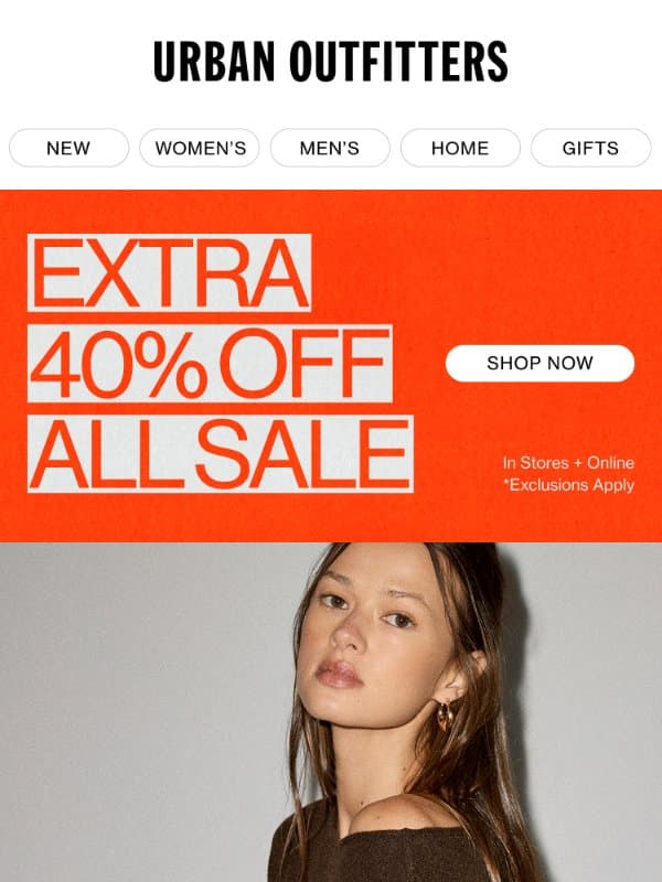 Sweater weather is so back email from Urban Outfitters