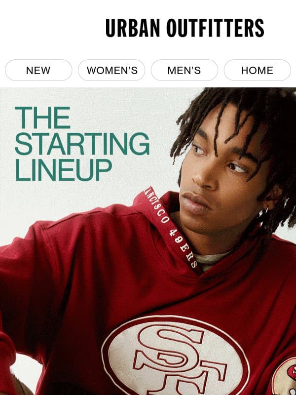 FOUND: Your next Game Day fit email from Urban Outfitters