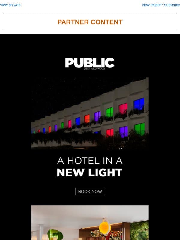 PUBLIC Premieres In West Hollywood email from Variety