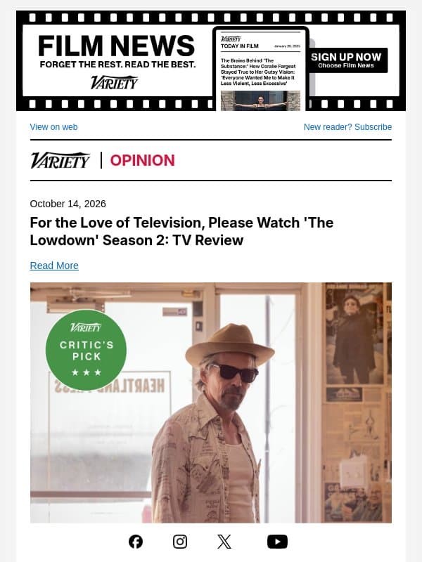 For the Love of Television, Please Watch 'The Lowdown' Season 2: TV Review email from Variety