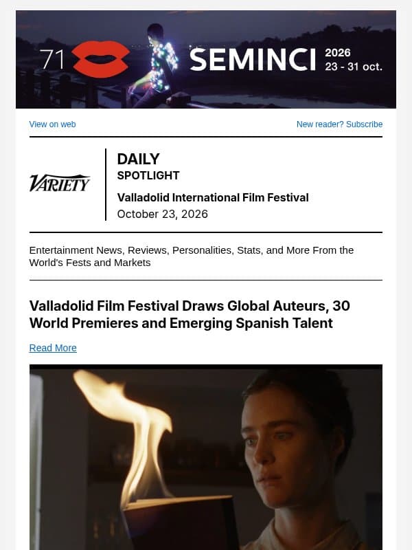 Global Auteurs, Emerging Spanish Talent; Movistar Plus Bear Murder Mystery; ‘La Bola Negra’ Effect in Spain email from Variety
