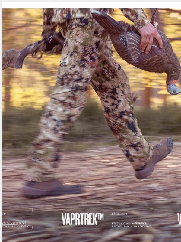 Hunt Without Limits email from Vasque