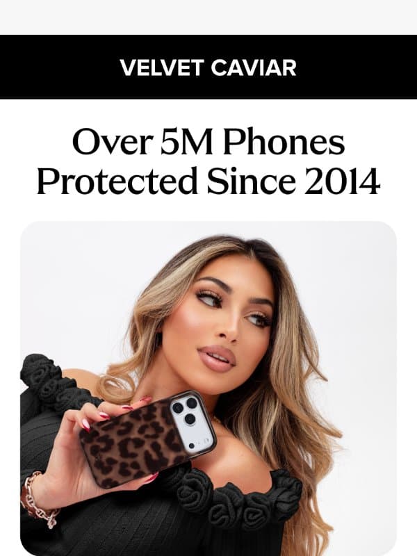 A Message From Our Founder email from Velvet Caviar