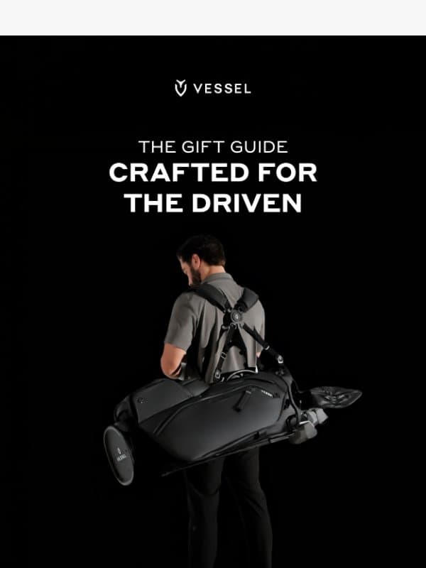 For Every Golfer on Your List email from Vessel