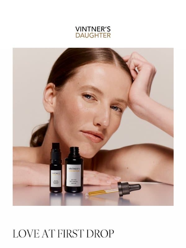 Skincare Soulmates email from Vintner's Daughter