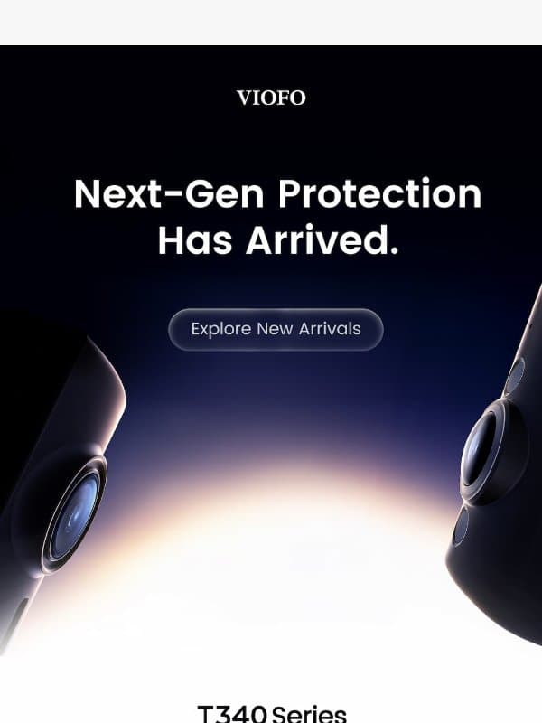 VIOFO New Arrivals: Next-Gen 4-Channel Dash Cam & More! email from Viofo