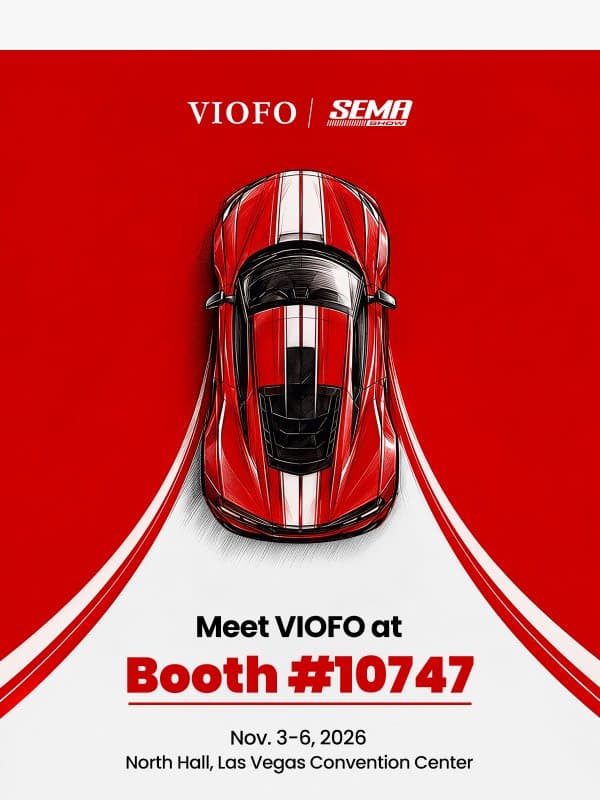 Meet VIOFO at SEMA 2026! email from Viofo