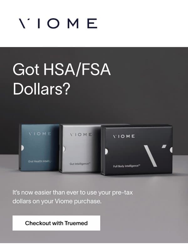 Have you tapped into your secret wellness fund? 👀 email from Viome