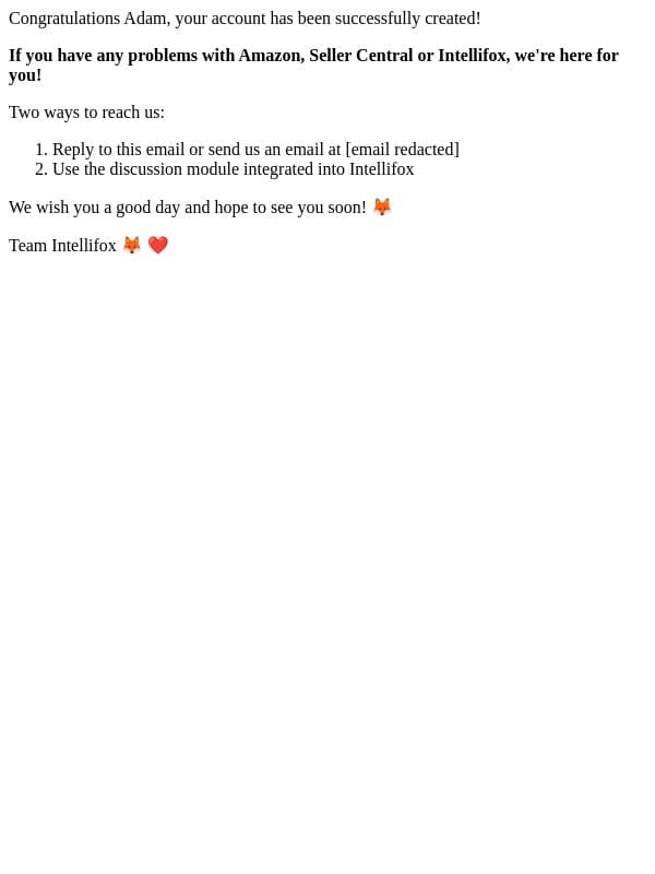 Welcome to Intellifox, Adam! 🦊 email from Viral Launch