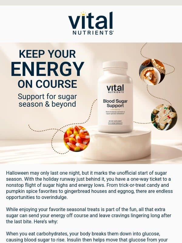 Your ticket to a smarter sugar season* email from Vital Nutrients