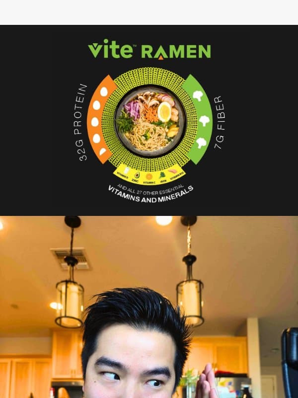 We stole the secrets of umami and we’re giving it to you for our 10th anniversary email from Vite Ramen
