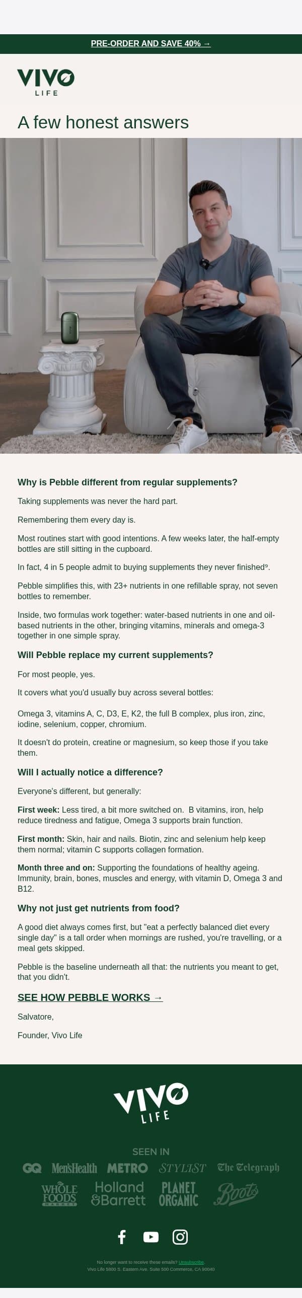 A few honest answers about Pebble email from Vivo Life screenshot
