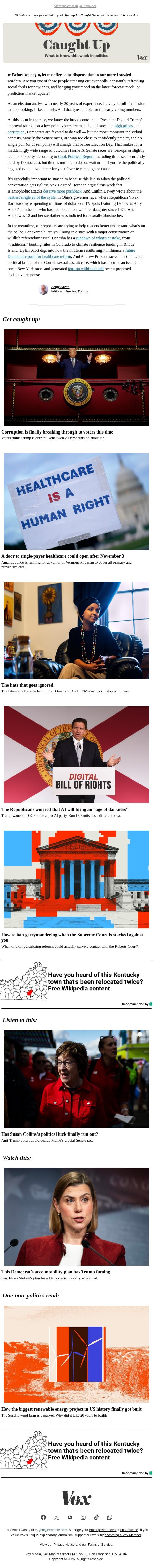 Midterm therapy email from Vox screenshot