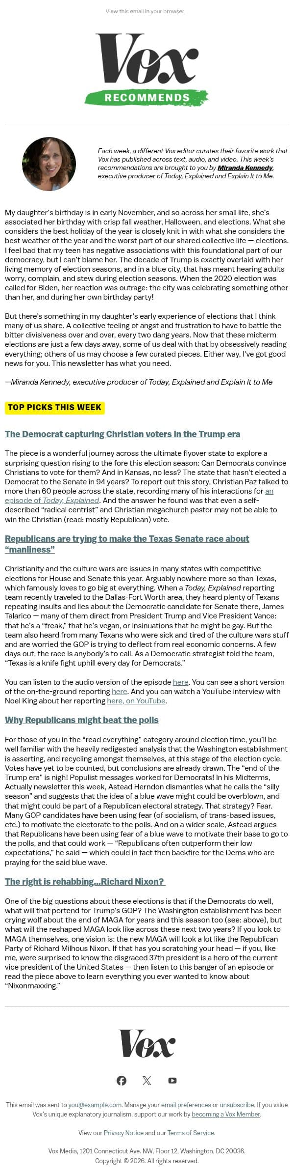 The Democrat capturing Christian voters in the Trump era email from Vox screenshot