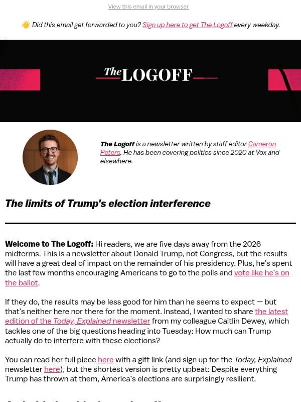 The limits of Trump's election interference email from Vox
