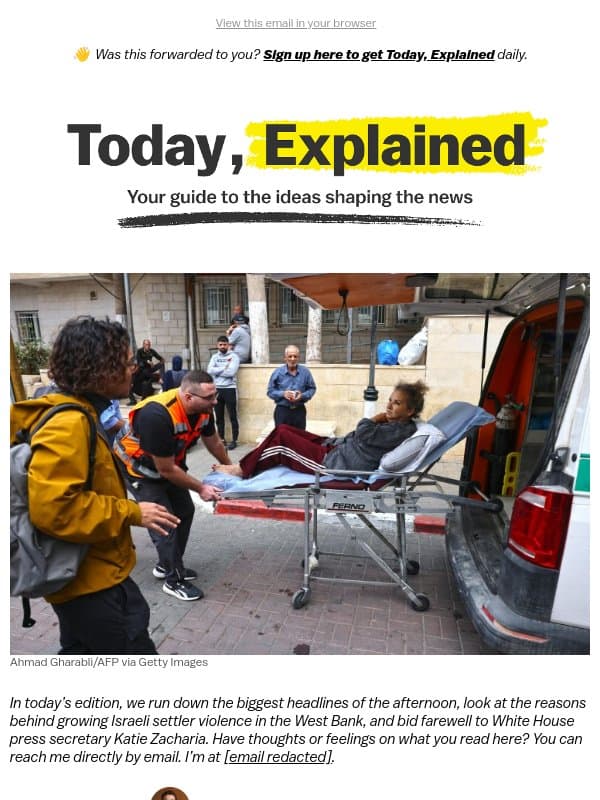 West Bank settlers brutally attack a journalist email from Vox