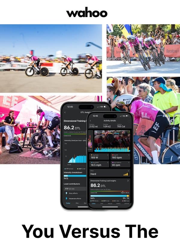 Who will take the top spot in the race of truth? email from Wahoo Fitness