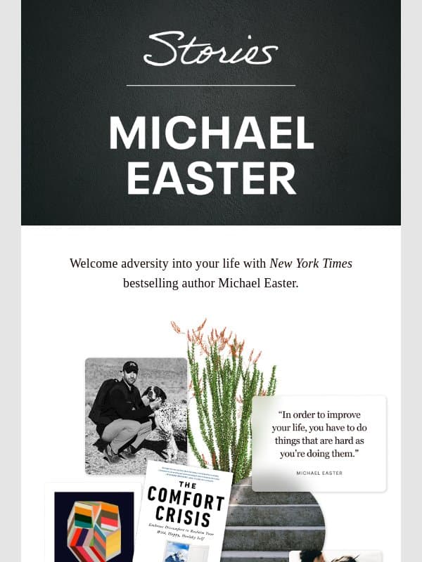 Stories ~ Have fun, don’t die—with Michael Easter email from Waking Up