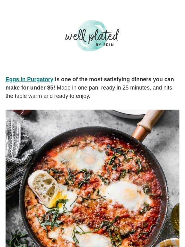 Dinner for Under $5 (No, Really) π³ email from Well Plated by Erin