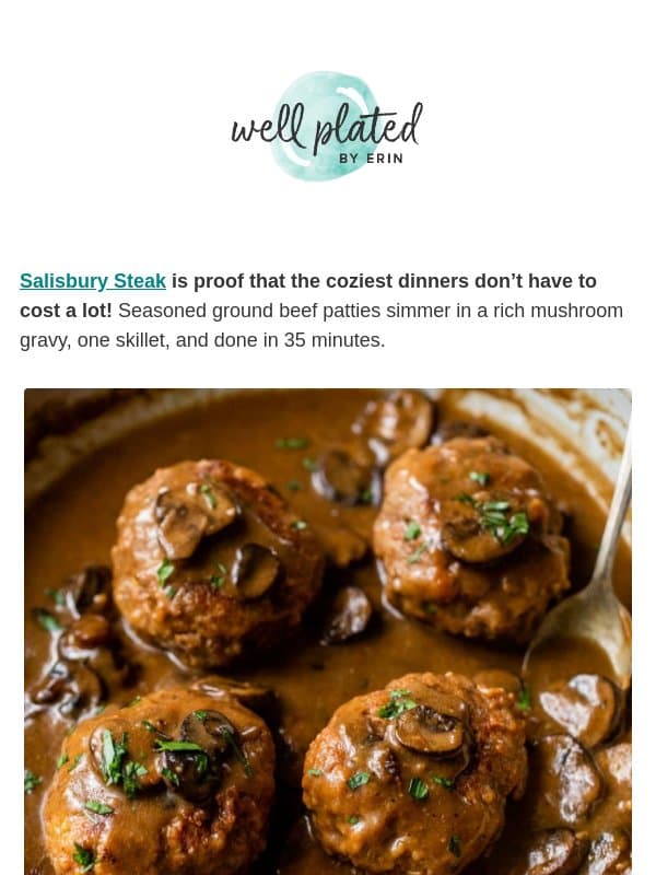Comfort Food That Won’t Break the Bank 🥩 email from Well Plated by Erin