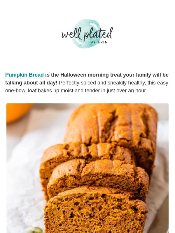 The Halloween Breakfast That Takes ONE Bowl 🎃 email from Well Plated by Erin