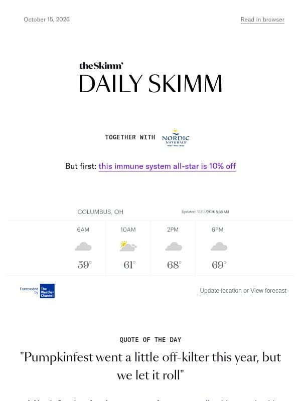 If Paddington could do it… email from Well+Good