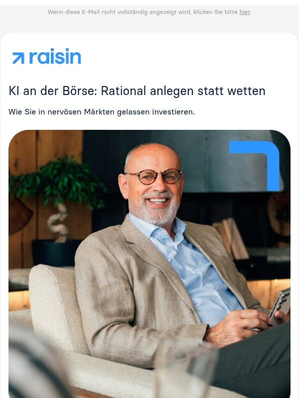 KI an der Börse: Rational anlegen statt wetten email from Weltsparen
