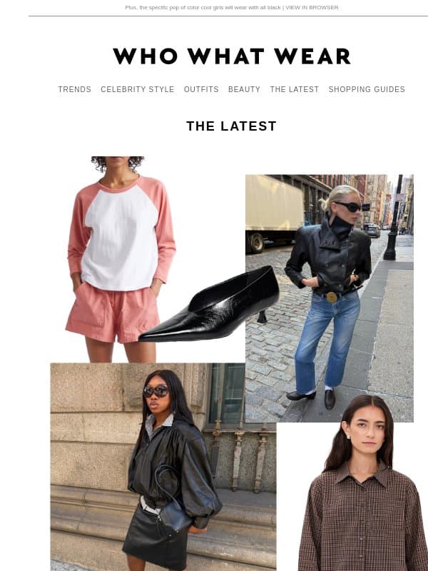 11 outfits replacing the ones we couldn't stop wearing last fall email from Who What Wear