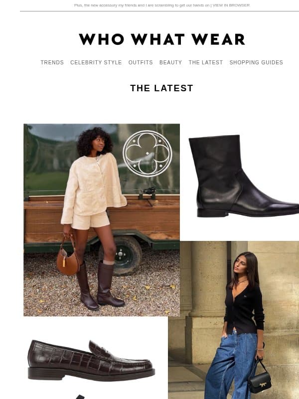 This once-dated easy outfit is cool again—here's the proof email from Who What Wear