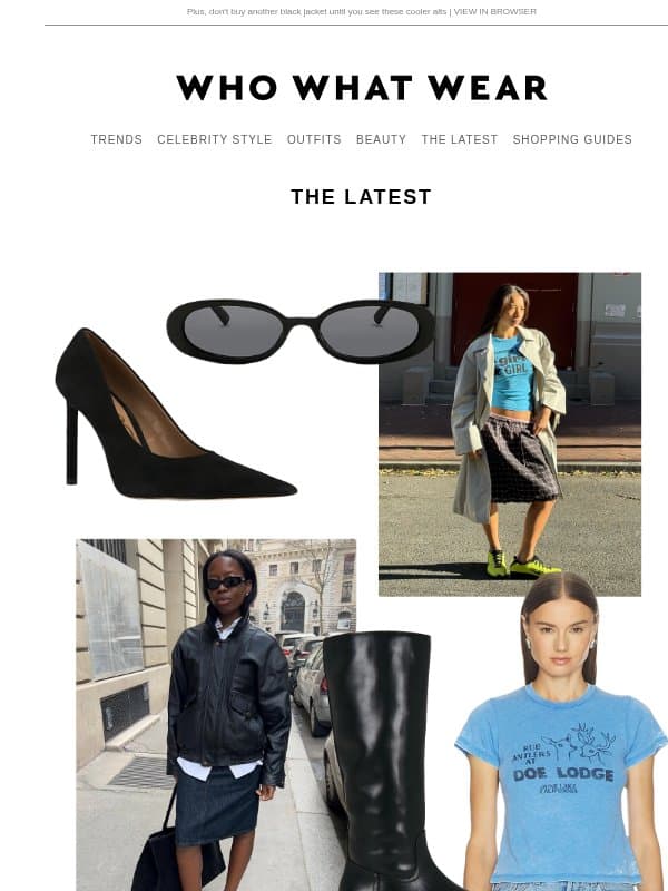 The winter shoes It girls are already wearing that aren't sneakers or ballet flats email from Who What Wear