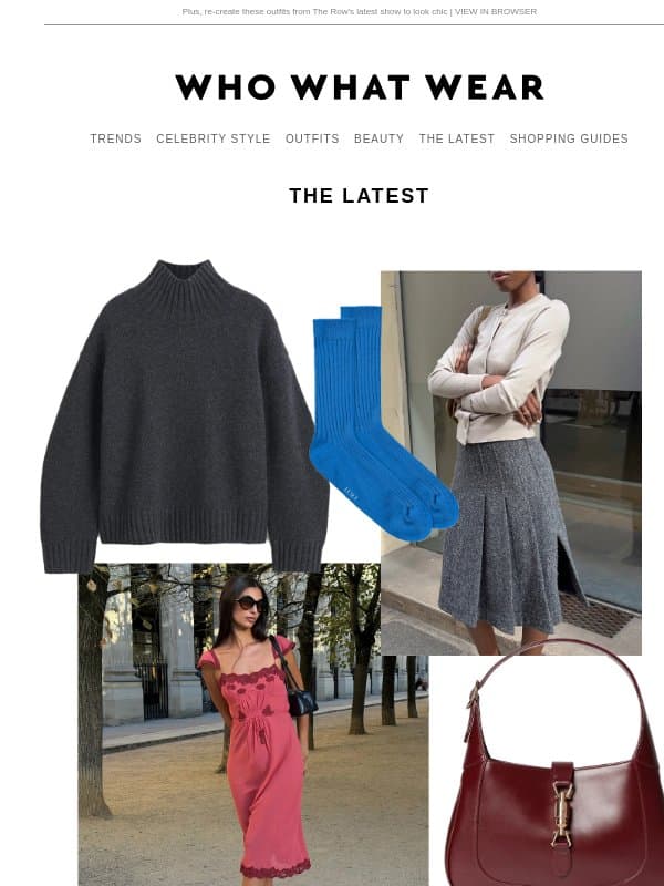 6 Parisian color trends that France's finest dressers are wearing email from Who What Wear