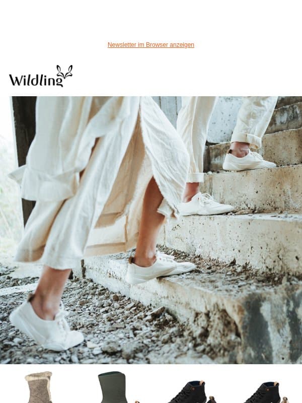 Neu: Wildlinge im Bundle entdecken und sparen. email from Wildling Shoes