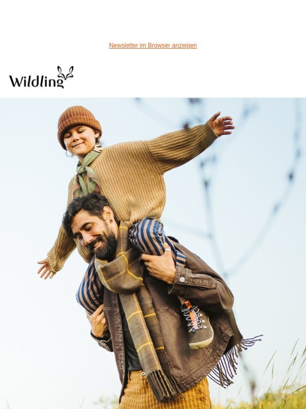 Nicht ohne Grund ein Bestseller. email from Wildling Shoes