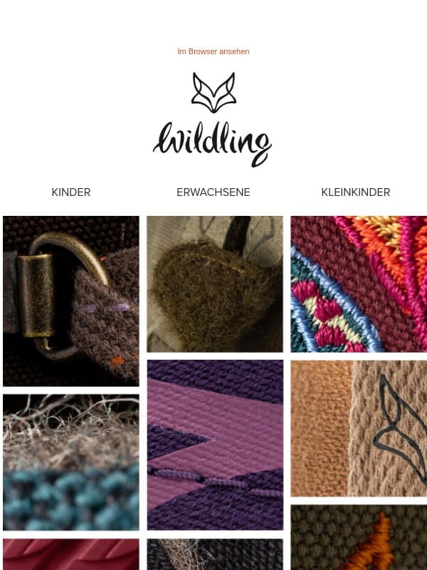 Macht euch bereit: Die neue HW26-Kollektion kommt! email from Wildling Shoes
