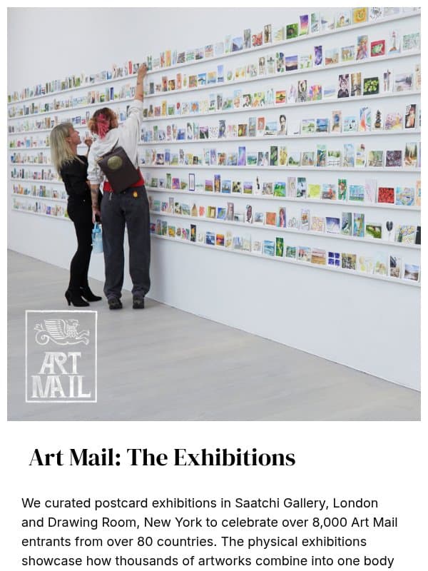 Art Mail: The Exhibitions email from Winsor & Newton