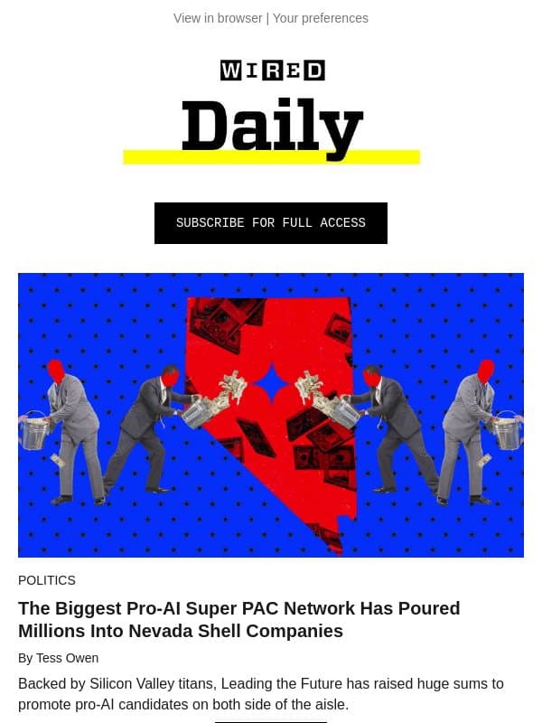 Meta is back at the frontier of AI development email from Wired