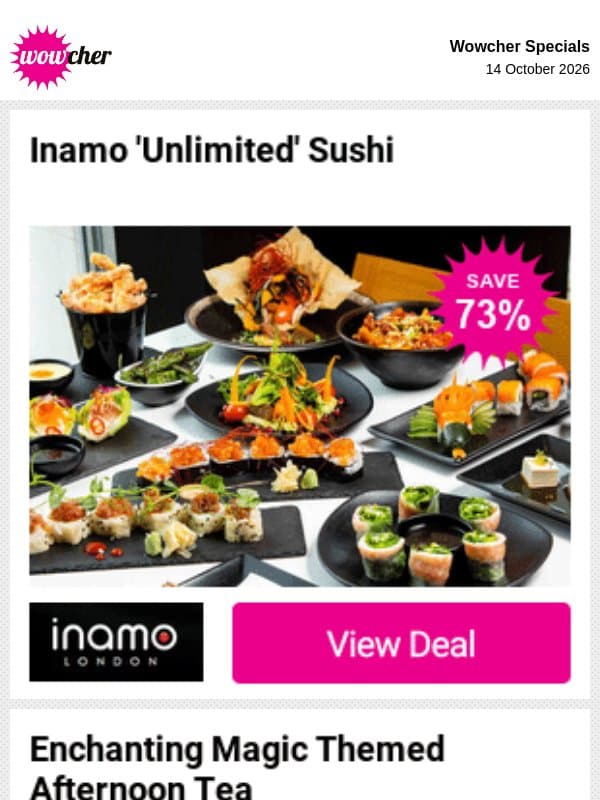 π½οΈ Delicious dining deals are waiting on Wowcher, explore now email from Wowcher
