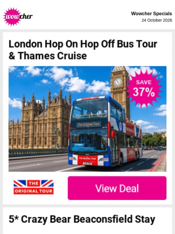 🌟 Discover Wowcher’s top deals, explore now email from Wowcher