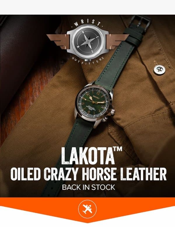 The Bestselling Crazy Horse email from Wrist Outfitters