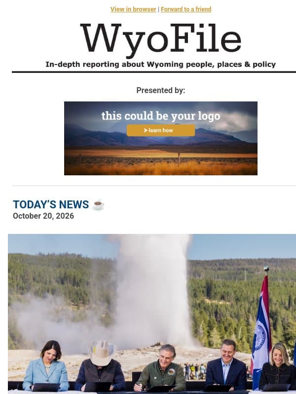 Yellowstone receives record $105M gift email from WyoFile