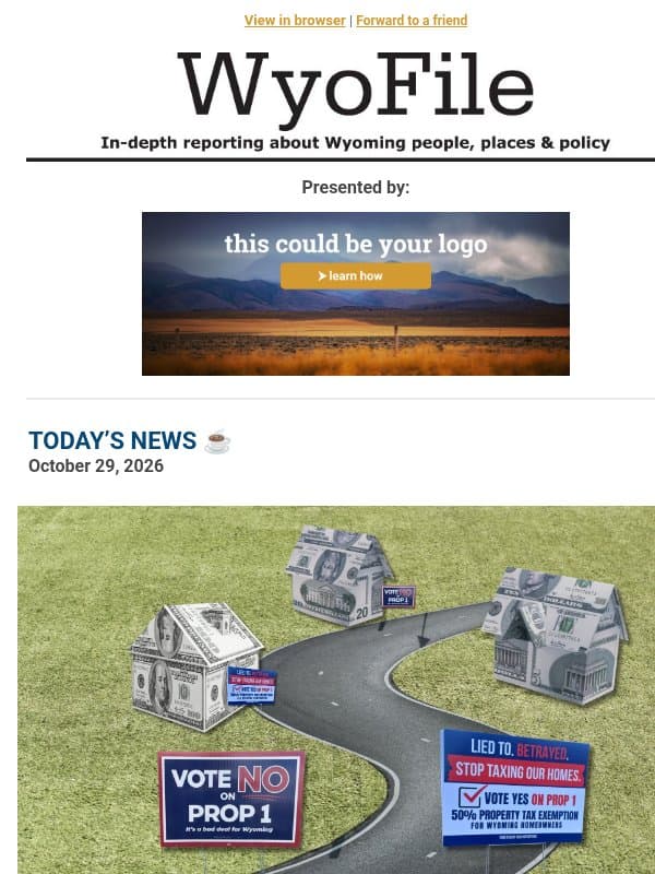 Homeowner relief or reckless cut? email from WyoFile