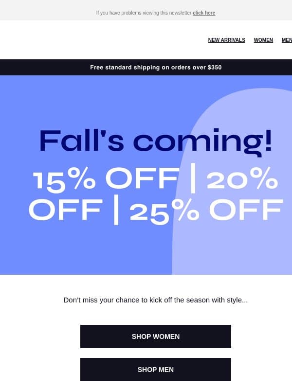 🍃 Fall just around the corner? Shopping up to 25% OFF >> email from Yoox