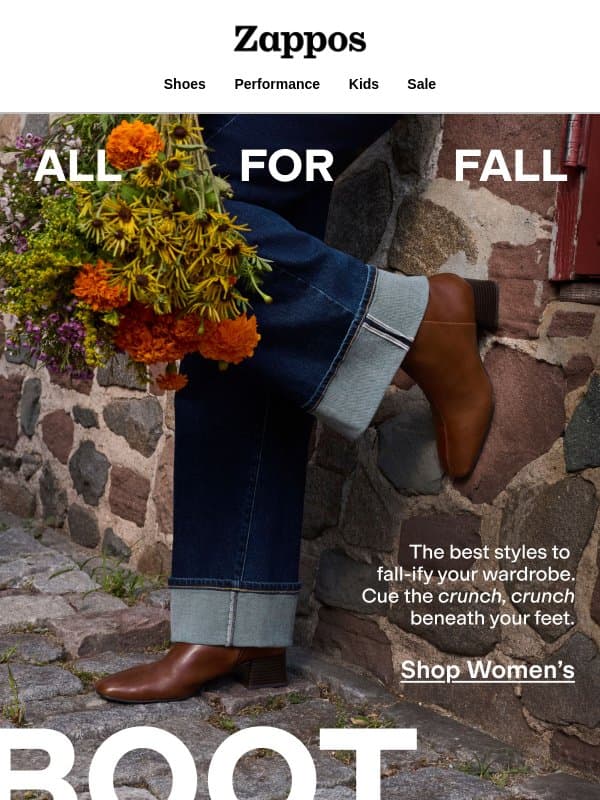 The boot edit you’ve been waiting for 👢 email from Zappos