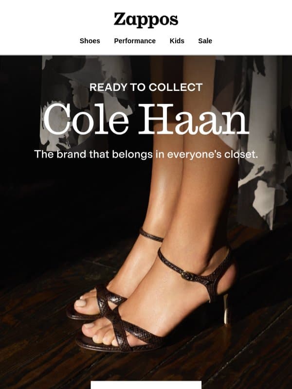 The Cole Haan styles calling your name email from Zappos