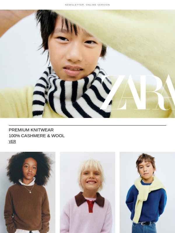 Kids | The New email from Zara