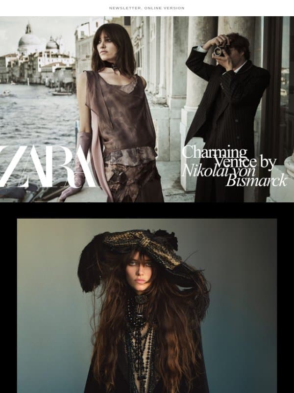The Halloween Edit email from Zara