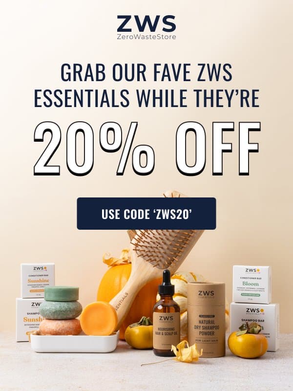 6 ZWS favorites, all 20% off 👀 email from Zero Waste Store