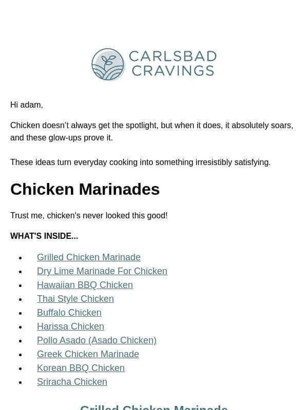Chicken Glow-up Incoming 😉 email from "adam" <carlsbad-cravings