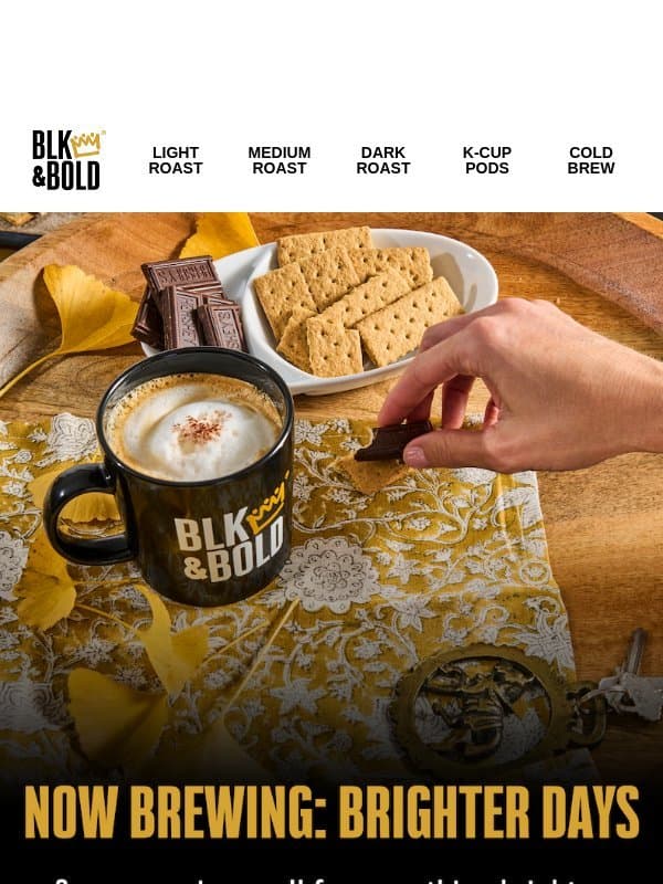 Start the Day Brighter with BLK & Bold ☕☀️ email from BLK & Bold Specialty Roastery
